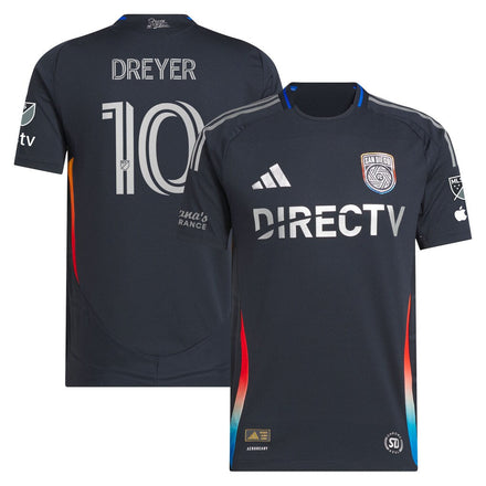 Anders Dreyer San Diego FC 2025 State of Flow On-Field - Navy