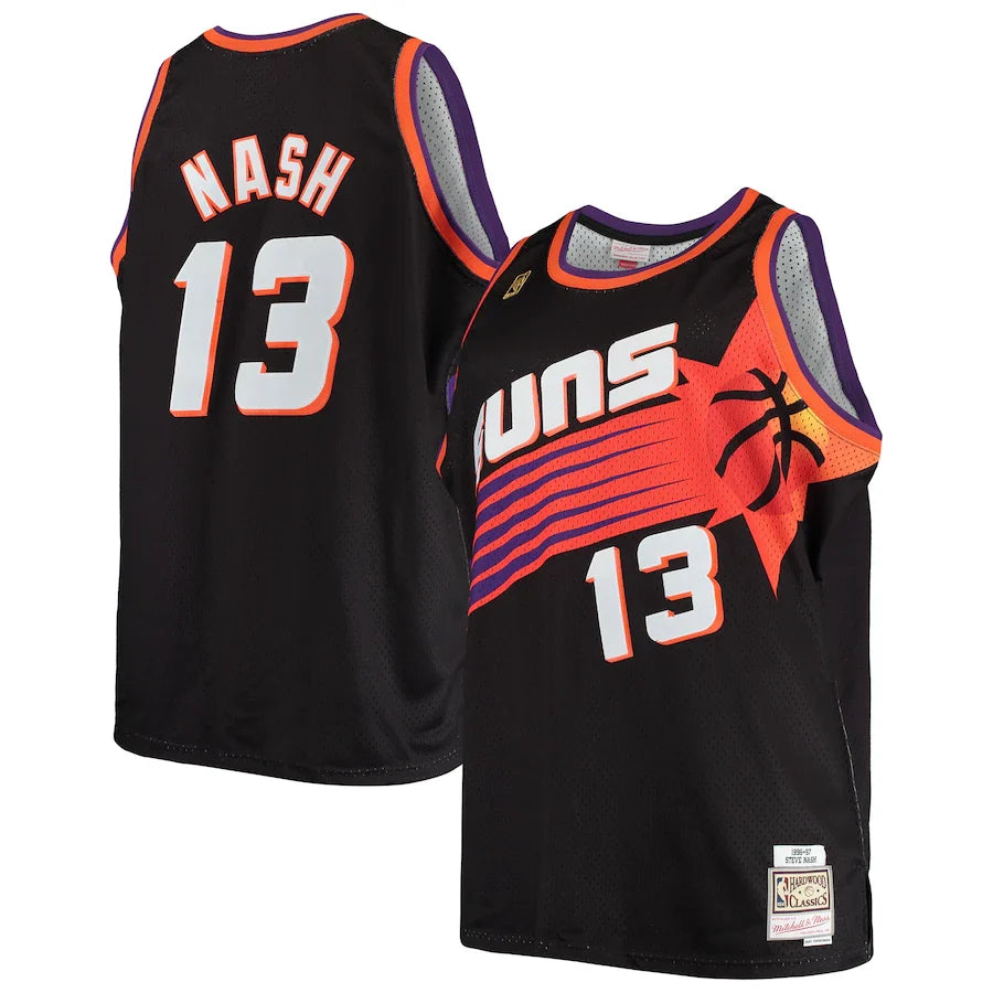 Steve Nash Phoenix Suns 1996/97 Big & Tall Hardwood Classics - Black