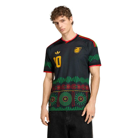 Bob Marley Jamaica National Team adidas 2026 Away Jersey - Black