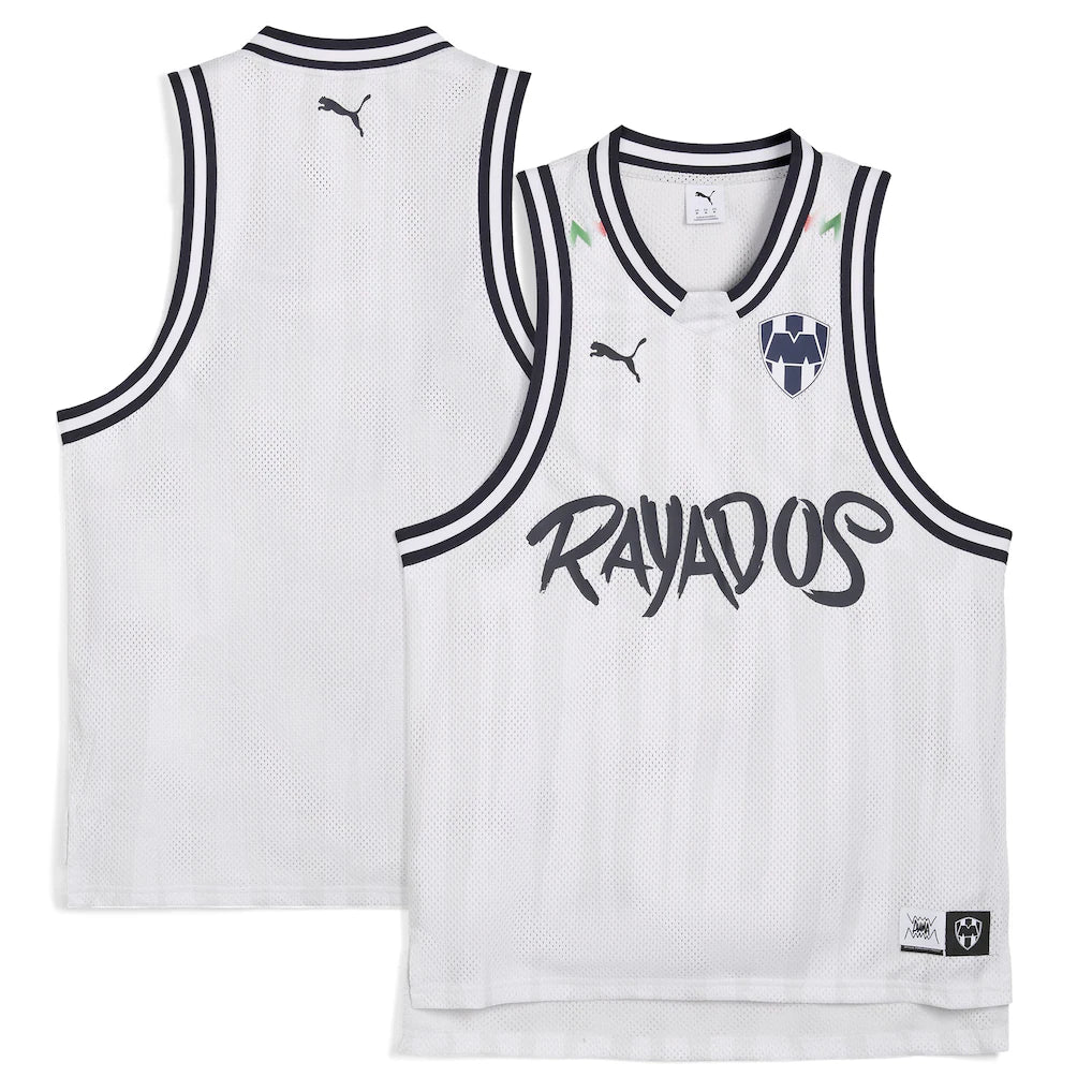 CF Monterrey 2025 FIFA Club World Cup dryCELL Basketball Jersey - Gray