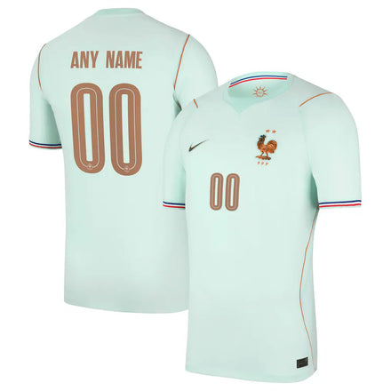 France National Team Nike 2026 Away Stadium Custom Jersey - Green