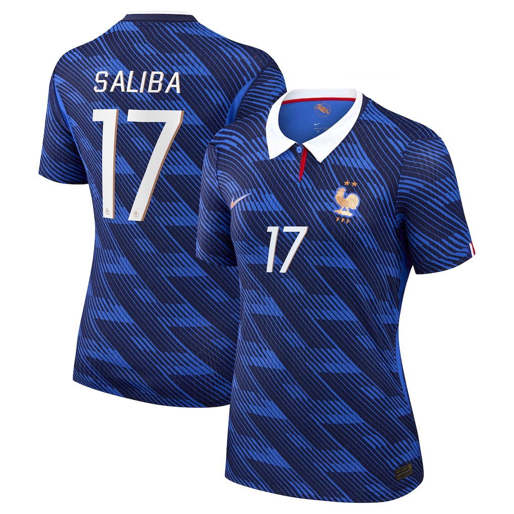 William Saliba France National Team Women's 2026 Home Match - Blue