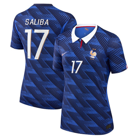 William Saliba France National Team Women's 2026 Home Match - Blue