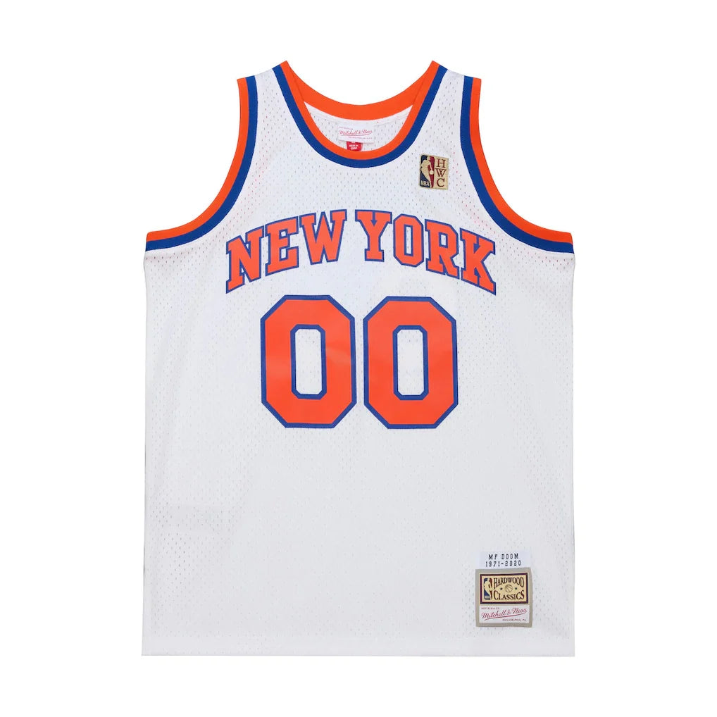 MF DOOM x NY Knicks x A New York Story Fashion Jersey - White
