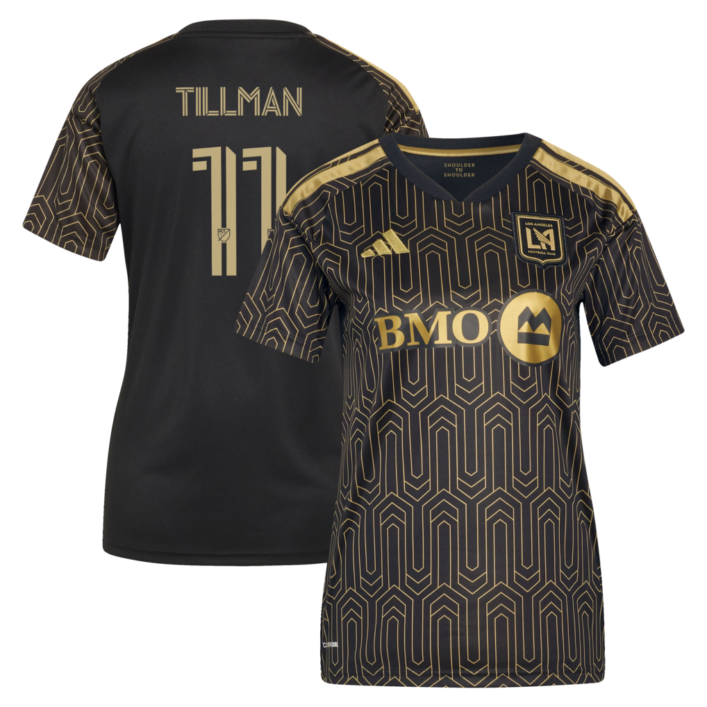 Timothy Tillman LAFC adidas Women's 2026 Primary Kit Jersey - Black