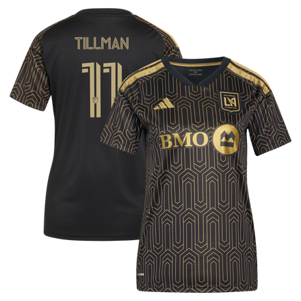 Timothy Tillman LAFC adidas Women's 2026 Primary Kit Jersey - Black