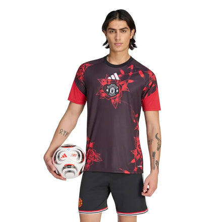 Manchester United Home 2026/27 Pre-Match Top - Black