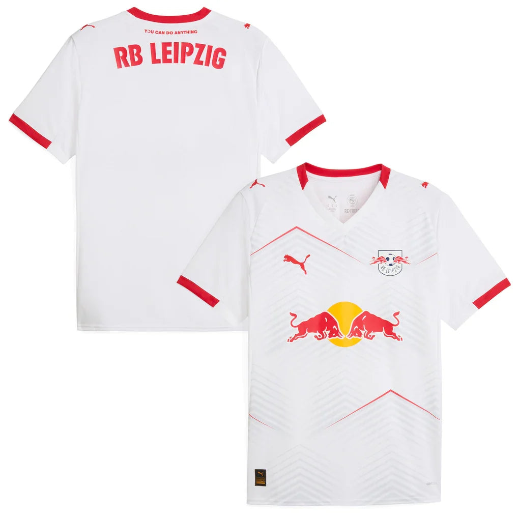 RB Leipzig Puma 2025/26 Home Jersey - White