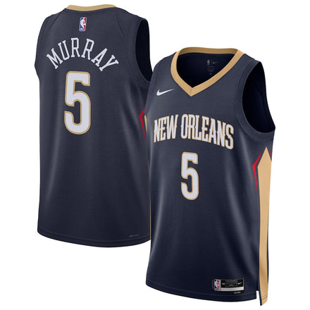Dejounte Murray New Orleans Pelicans Unisex 2024 Offseason Addition - Navy