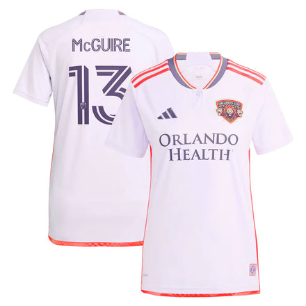 Duncan McGuire Orlando City SC adidas Women's 2024 Legacy Kit Player Jersey - Purple