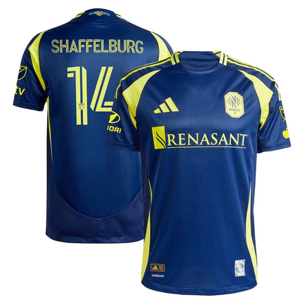 Jacob Shaffelburg Nashville SC 2025 The Heart Of Nashville Kit Player Jersey - Navy