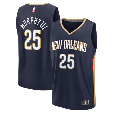 Trey Murphy III New Orleans Pelicans Fanatics Fast Break Jersey - Navy - Icon Edition