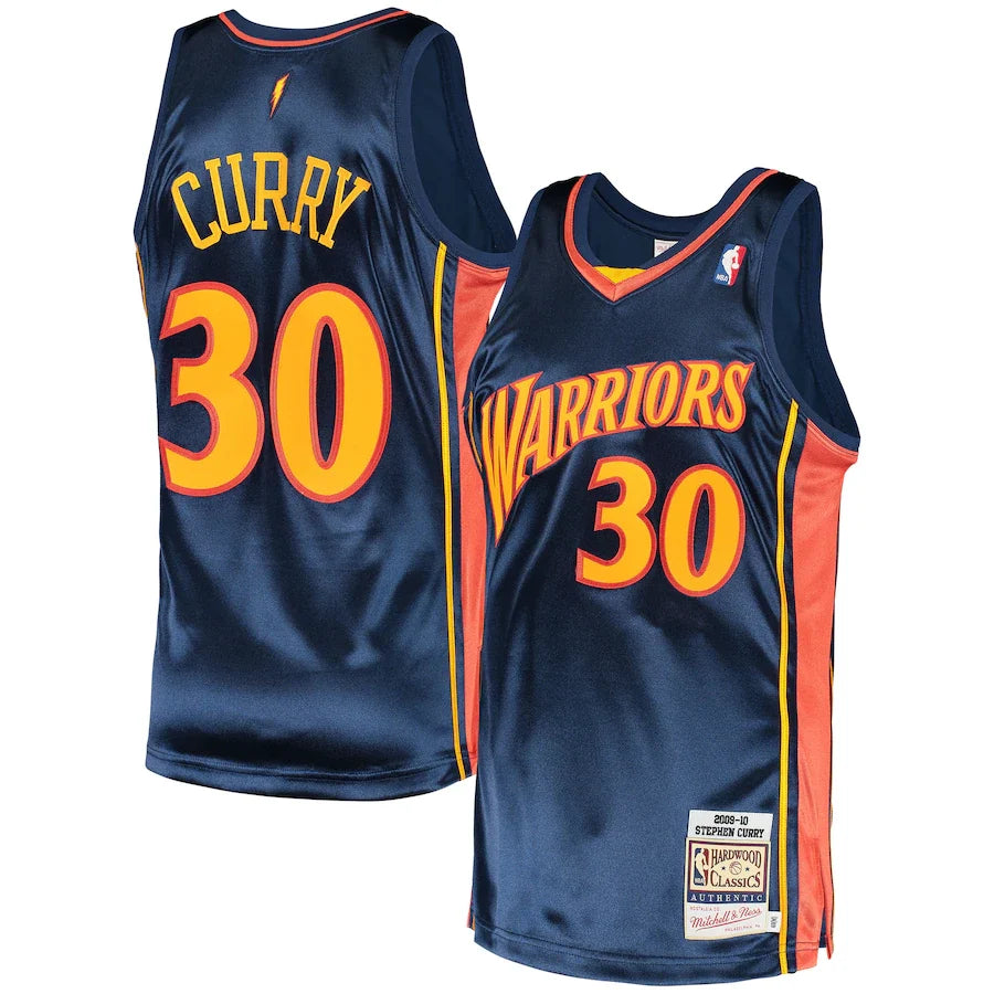 Stephen Curry Golden State Warriors 2009/10 Hardwood Classics - Navy