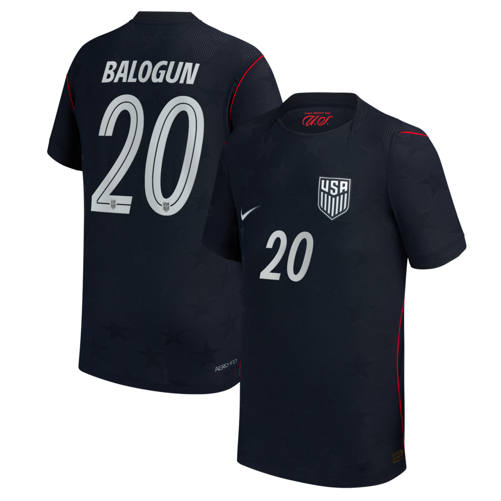 Folarin Balogun USMNT Youth 2026 Away Match - Blue