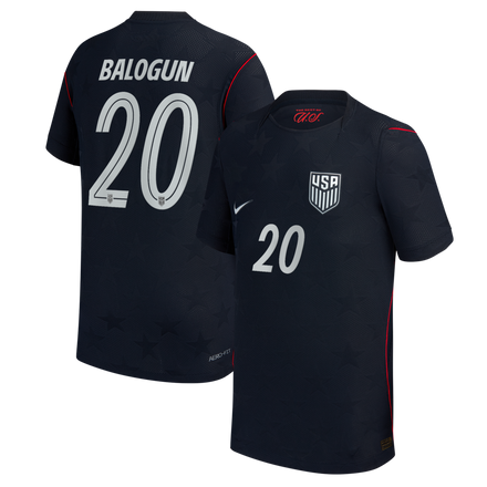 Folarin Balogun USMNT Youth 2026 Away Match - Blue