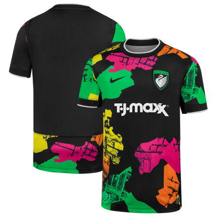 Boston Legacy FC Nike Youth 2026 Secondary Stadium Jersey - Black