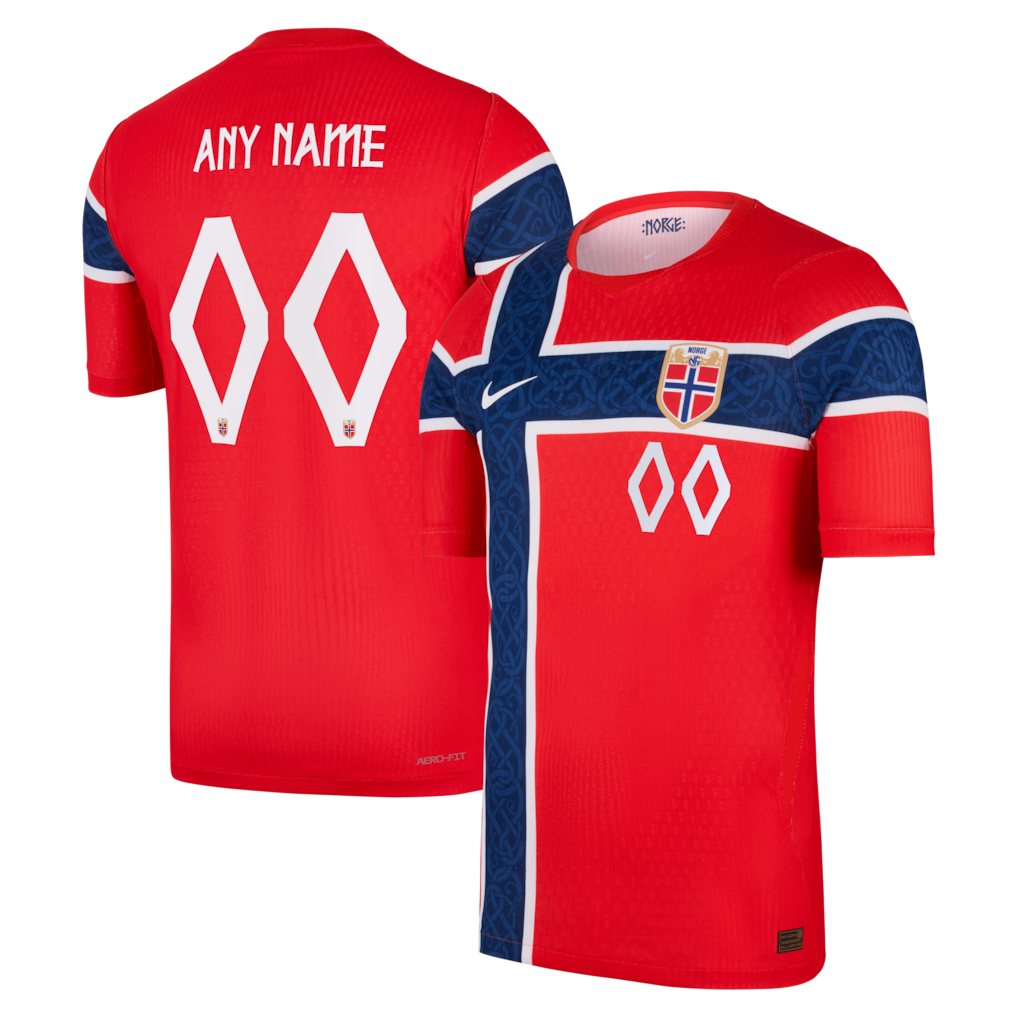 Norway National Team 2026 Home Match Custom Jersey - Red