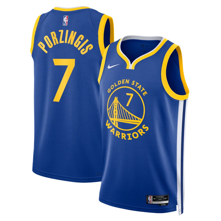 Kristaps Porziņģis Golden State Warriors Unisex - Icon Edition - Royal
