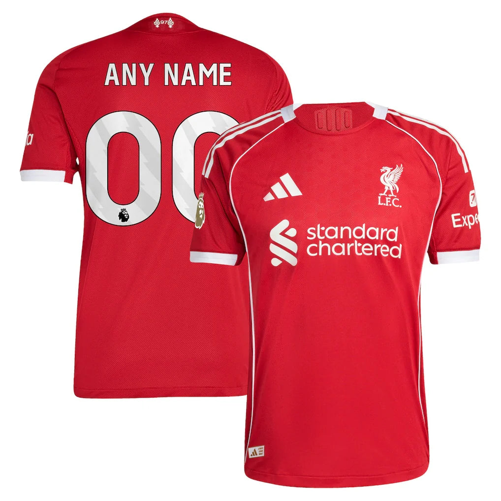 Liverpool 2025/26 Home Custom - Red