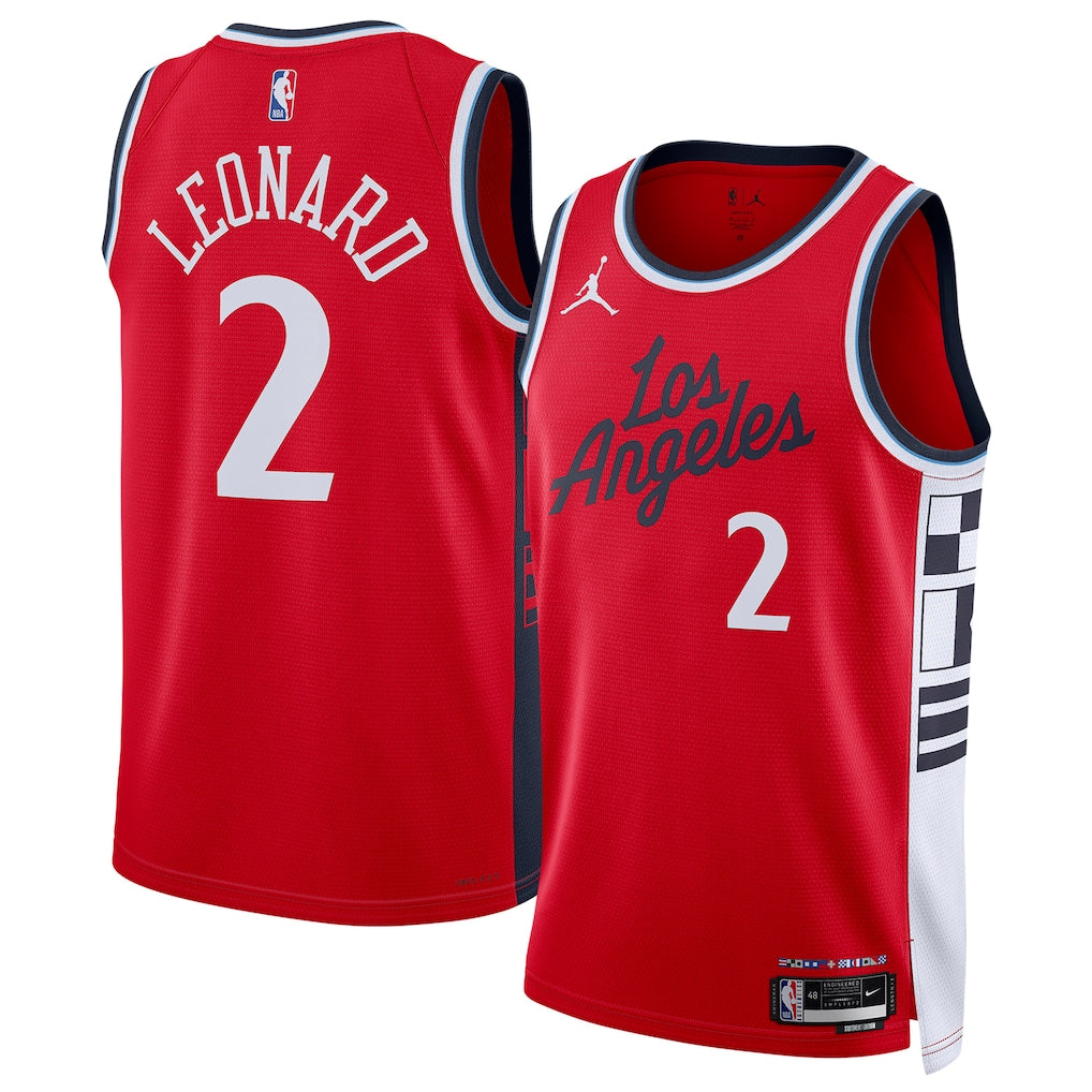 Kawhi Leonard LA Clippers Unisex 2024/25 - Statement Edition - Red