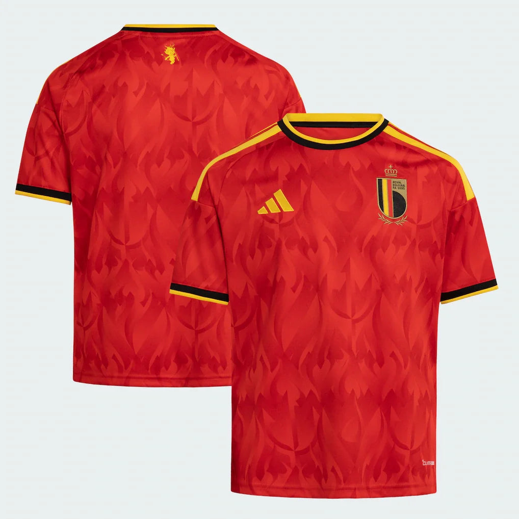 Belgium National Team adidas Youth 2026 Home Jersey - Red
