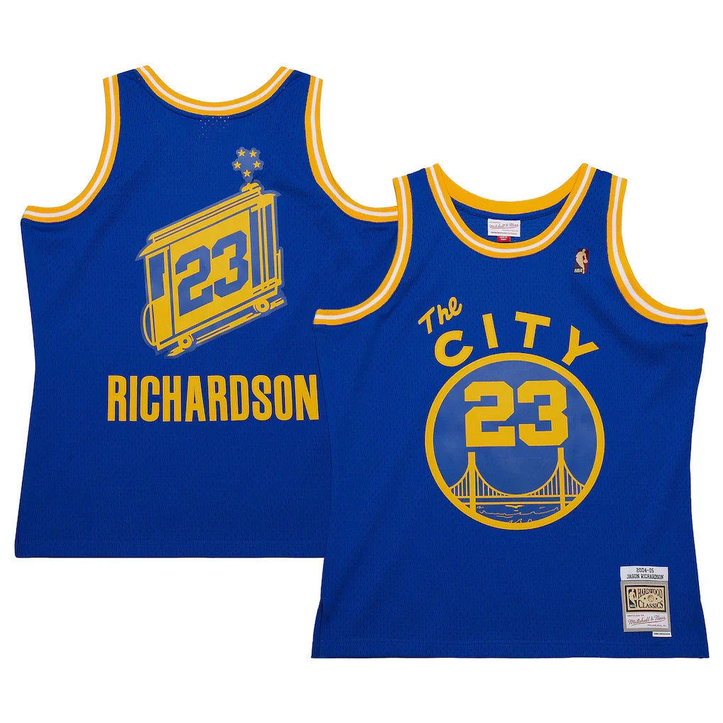 Jason Richardson Golden State Warriors 2004/05 Hardwood Classics - Royal