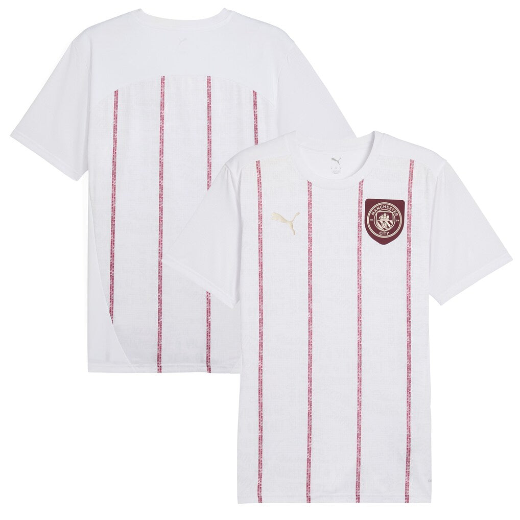Manchester City 2024/25 Pre-Match Training Jersey - White