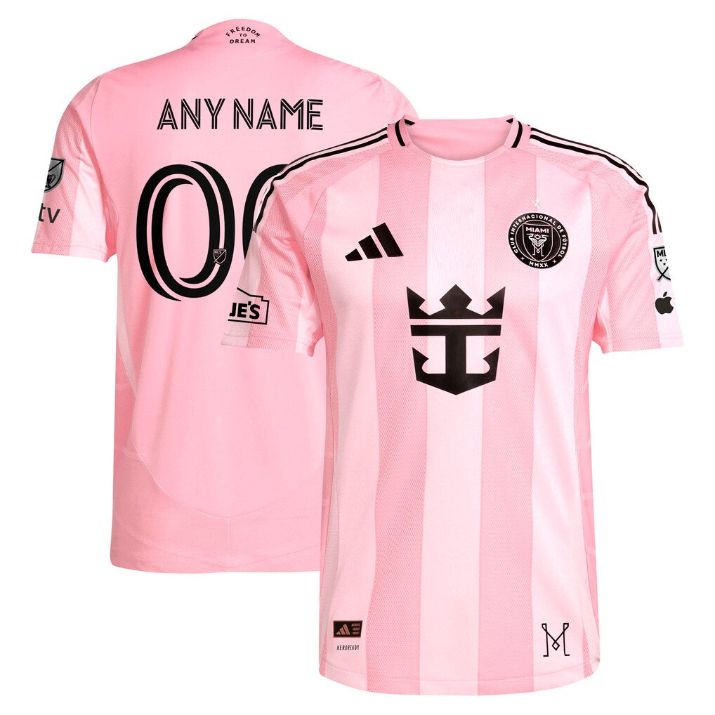 Inter Miami CF 2025 Euforia On-Field Custom Jersey - Pink