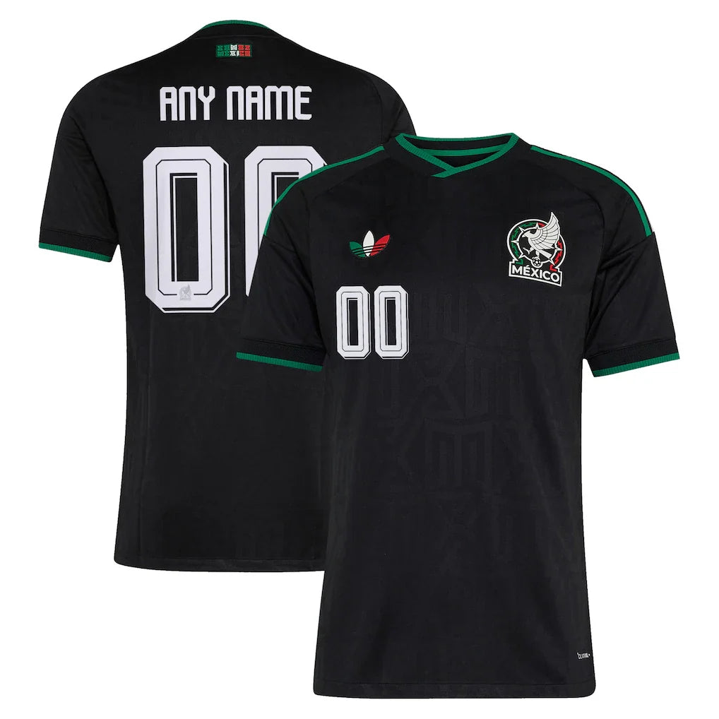 Mexico National Team 2026 On-Field Custom Jersey - Black