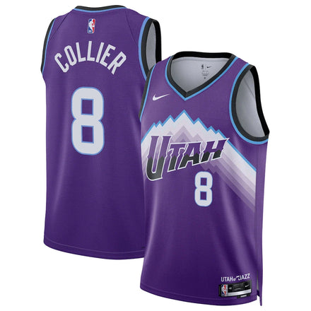 Isaiah Collier Utah Jazz Unisex - Icon Edition - Purple
