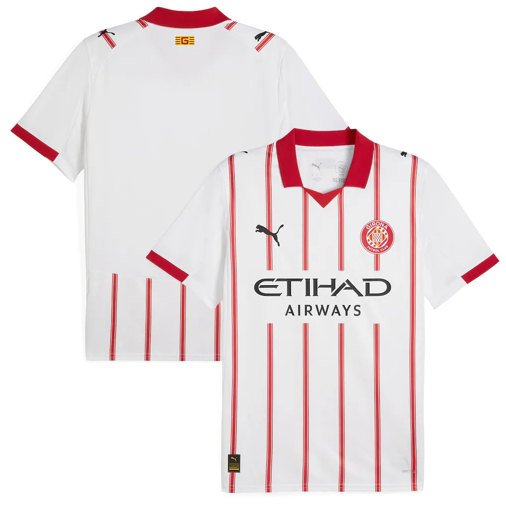 Girona FC Puma 2025/26 Home Jersey - White