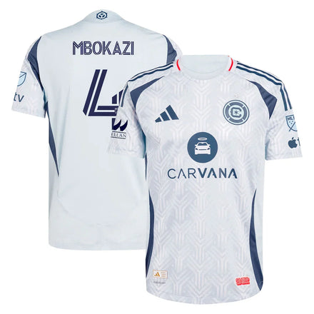 Mbekezeli Mbokazi Chicago Fire 2025 The Municipal Kit On-Field – Light Blue