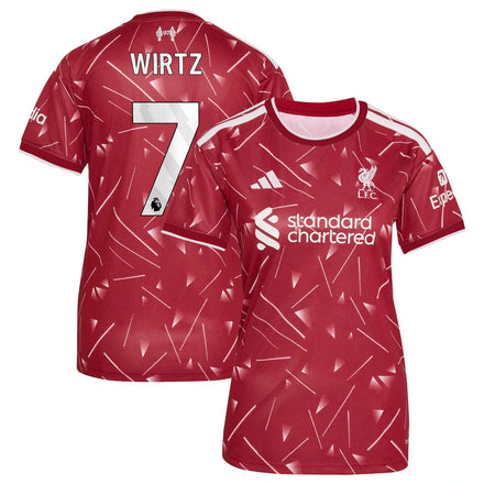 Florian Wirtz Liverpool adidas Women's 2026/27 Home Jersey - Red