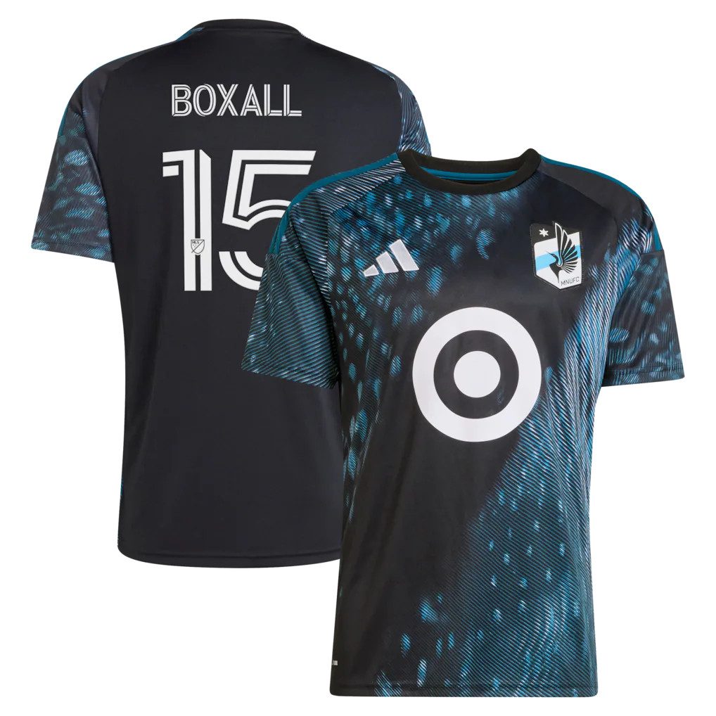Michael Boxall Minnesota United FC adidas 2026 The Decade Kit Jersey - Black