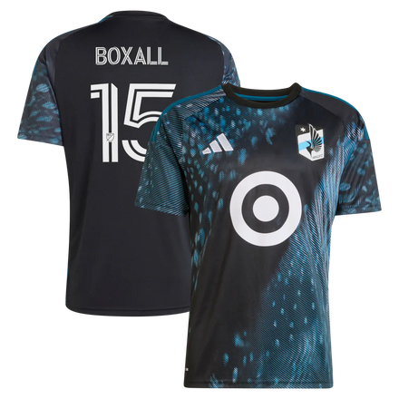 Michael Boxall Minnesota United FC adidas 2026 The Decade Kit Jersey - Black