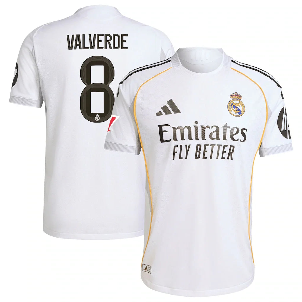 Federico Valverde Real Madrid 2025/26 Home - White