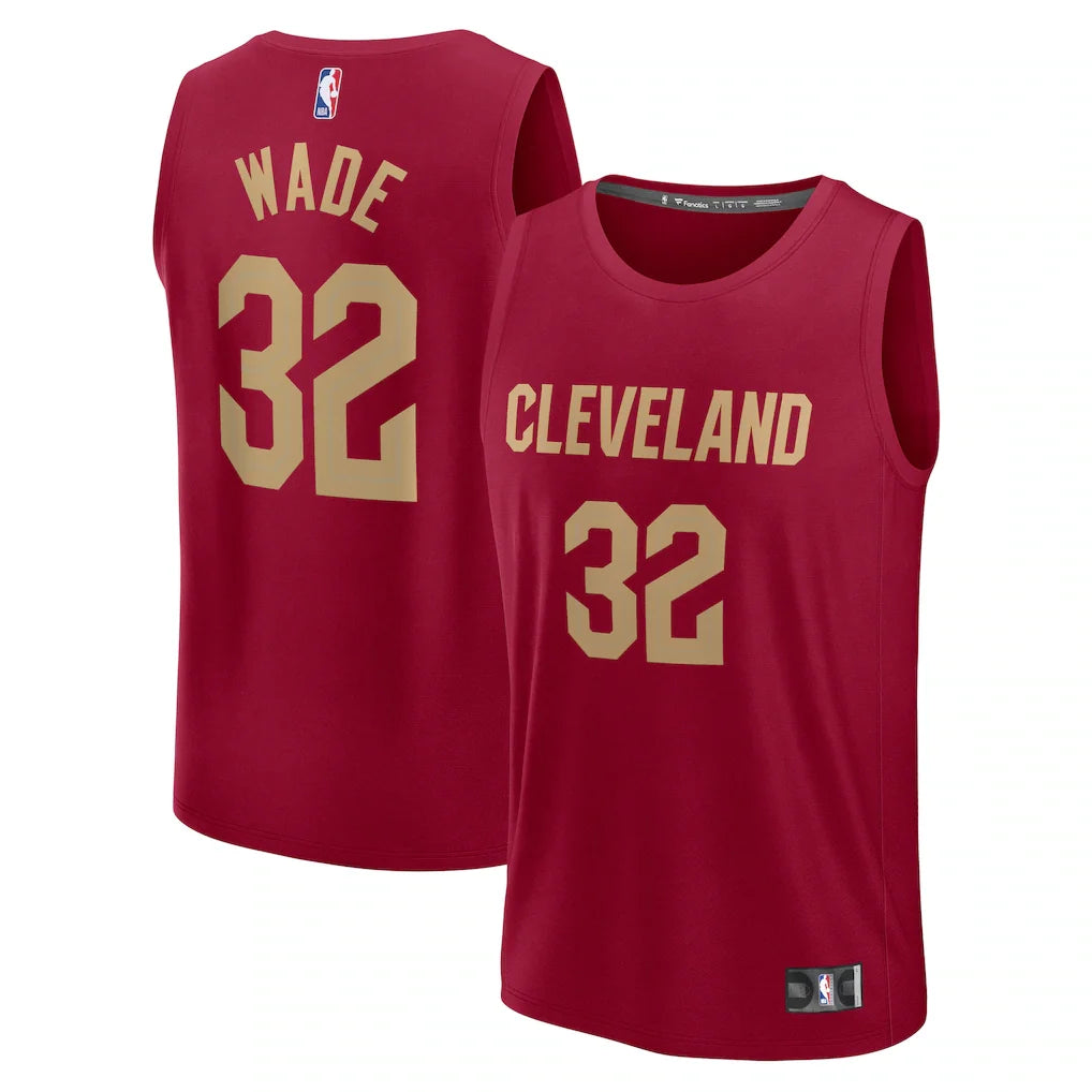 Dean Wade Cleveland Cavaliers Player Jersey - Icon Edition - Wine