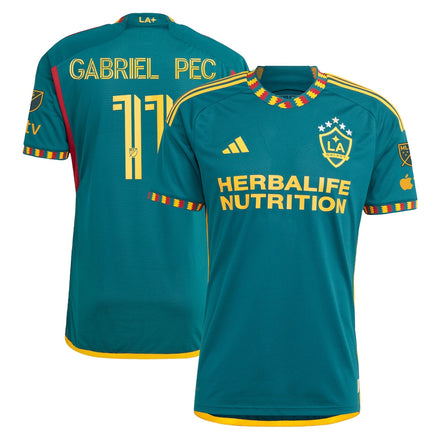 Gabriel Pec LA Galaxy 2024 LA Kit Player Jersey - Green