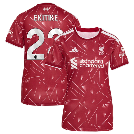 Hugo Ekitike Liverpool adidas Women's 2026/27 Home Jersey - Red