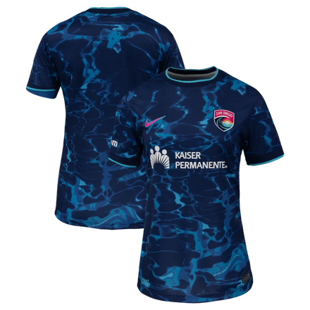 San Diego Wave FC Nike Women's 2026 Secondary Stadium Jersey - Navy
