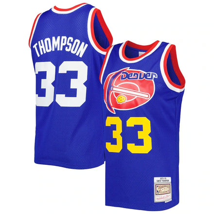 David Thompson Denver Nuggets Hardwood Classics 1975/76 - Royal