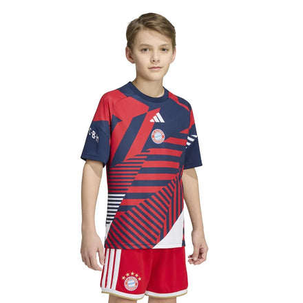 Bayern Munich Youth 2026/27 Pre-Match Home Training Jersey - Blue/Red