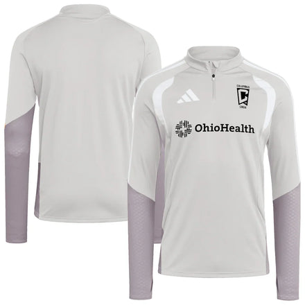 Columbus Crew 2026 Tiro Competition Quarter-Zip Training Top - Silver