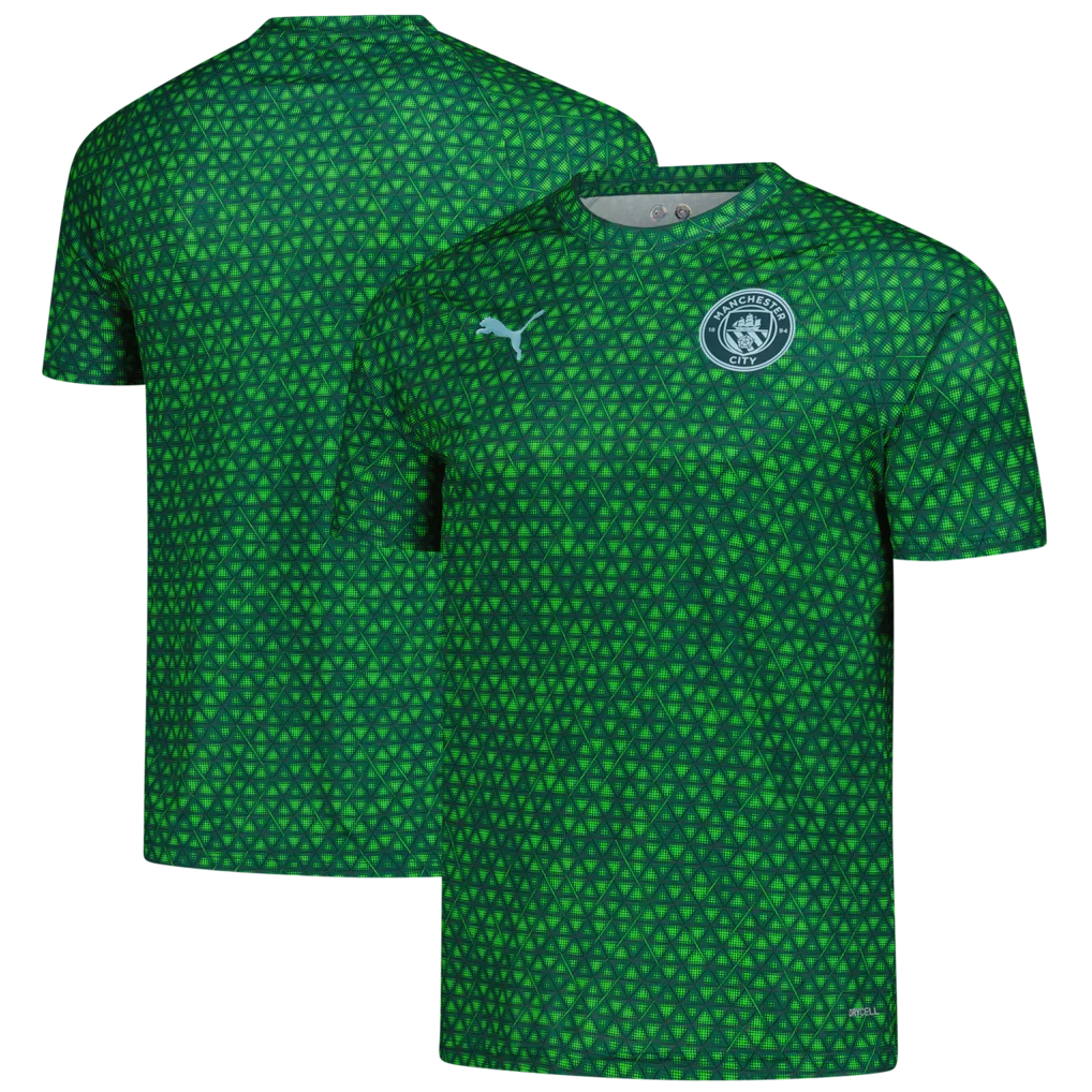 Manchester City 2025/26 Pre-Match Training Jersey - Green