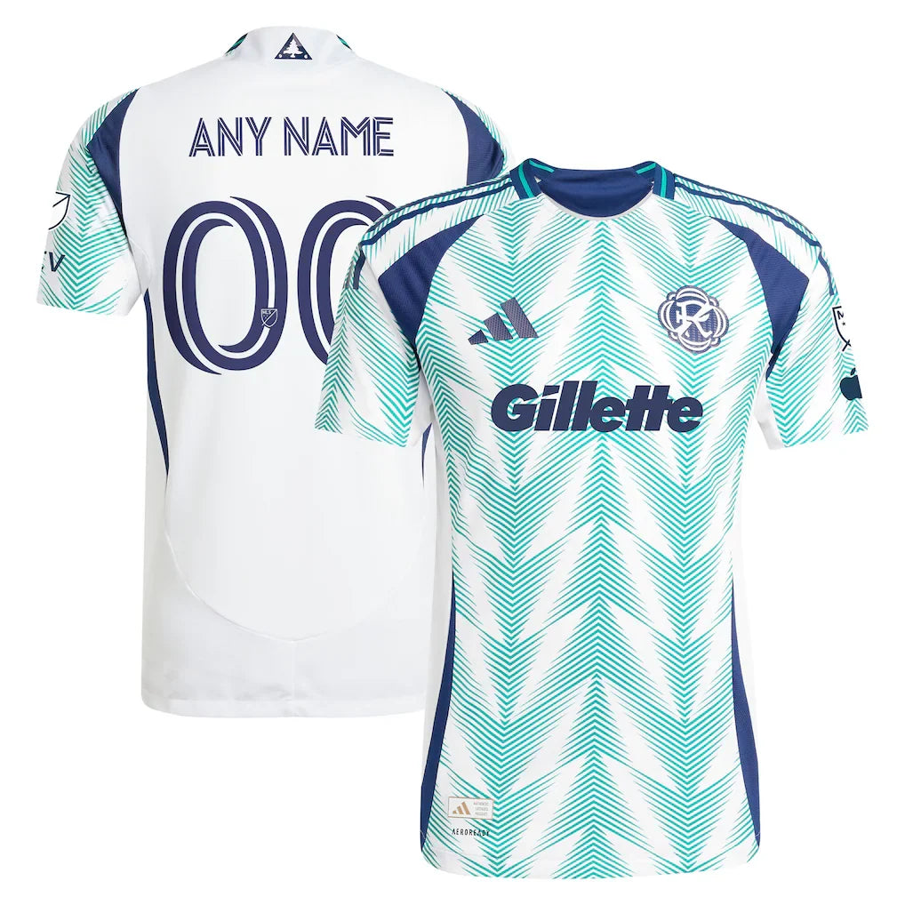 New England Revolution 2025 Eastern White Pine x Flag of New England Custom Jersey - White