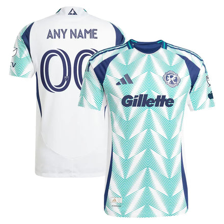New England Revolution 2025 Eastern White Pine x Flag of New England Custom Jersey - White