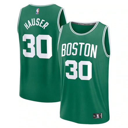 Sam Hauser Boston Celtics Fanatics Fast Break Player Jersey - Icon Edition - Kelly Green