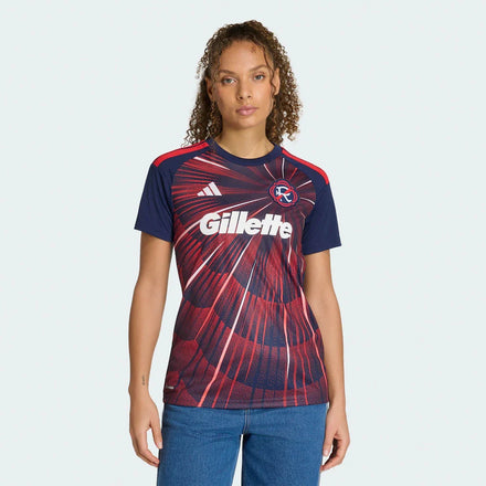 New England Revolution adidas Women's 2026 Independence Day Jersey - Blue