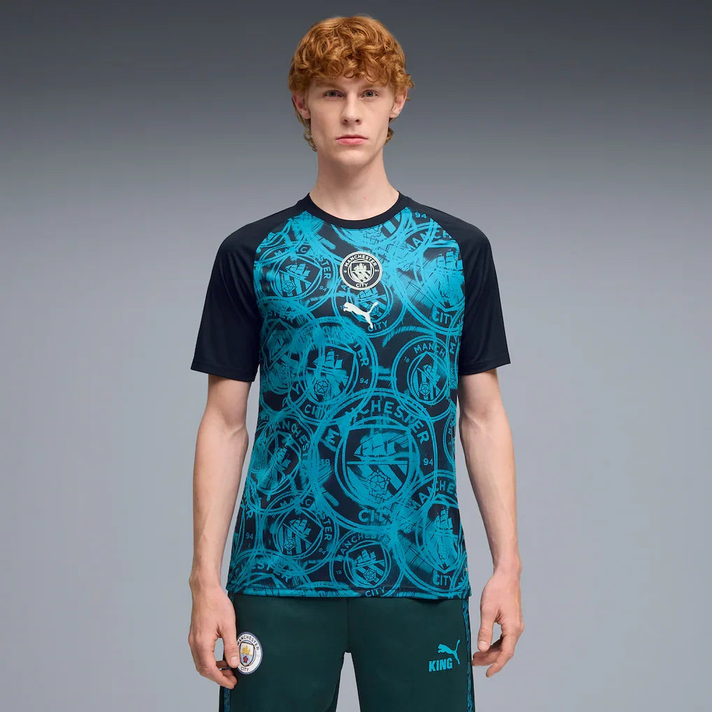 Manchester City 2026/27 Pre-Match Top - Navy