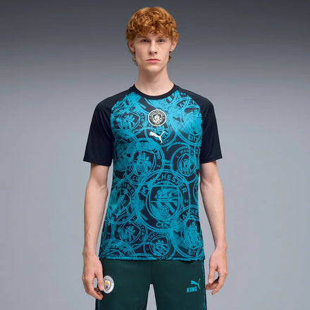 Manchester City 2026/27 Pre-Match Top - Navy